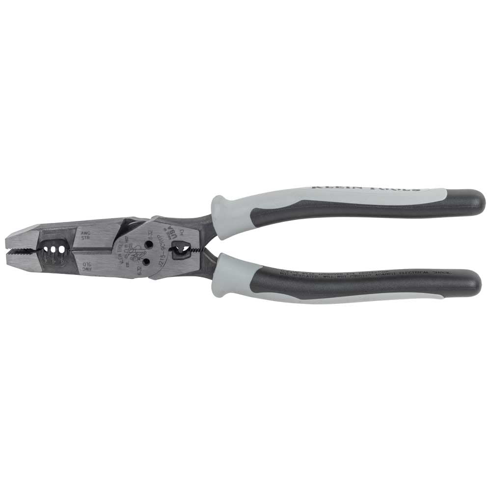 Hybrid all-in-one pliers for strip, cut, pull, and crimp tasks