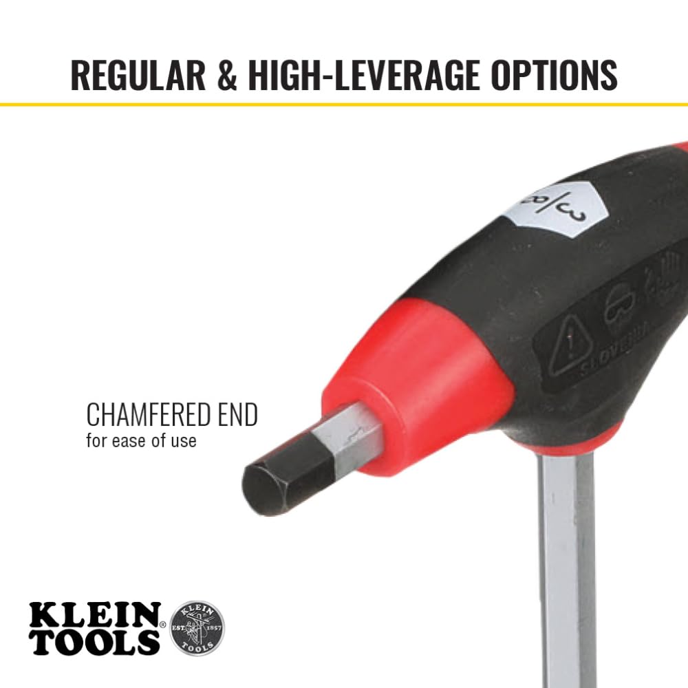 Klein Tools JTH610E double-ended hex keys for tight spots.