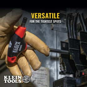 Klein Tools JTH610E easy size markings on each handle for quick selection.