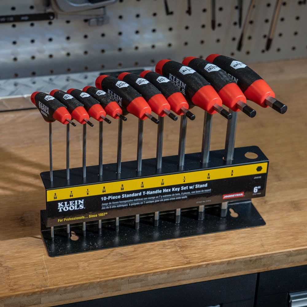 Klein Tools JTH610E ten sizes on blade for broad coverage.