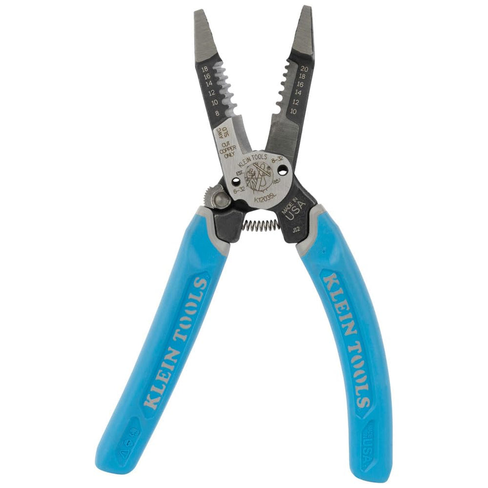 Klein Tools K12035L overall view highlights rugged build for professional wiring tasks.