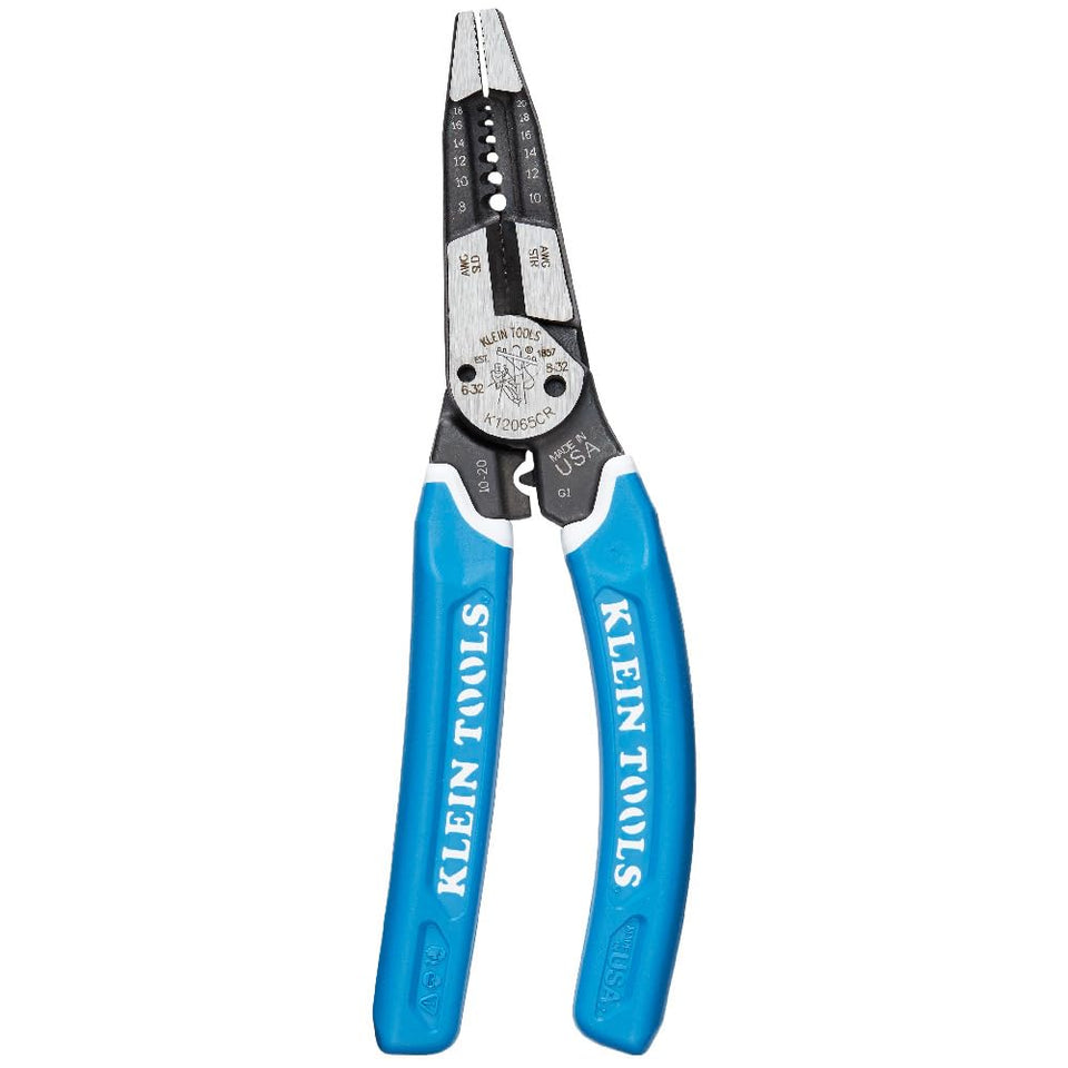 Klein Tools K12065CR with six stripping holes for versatility