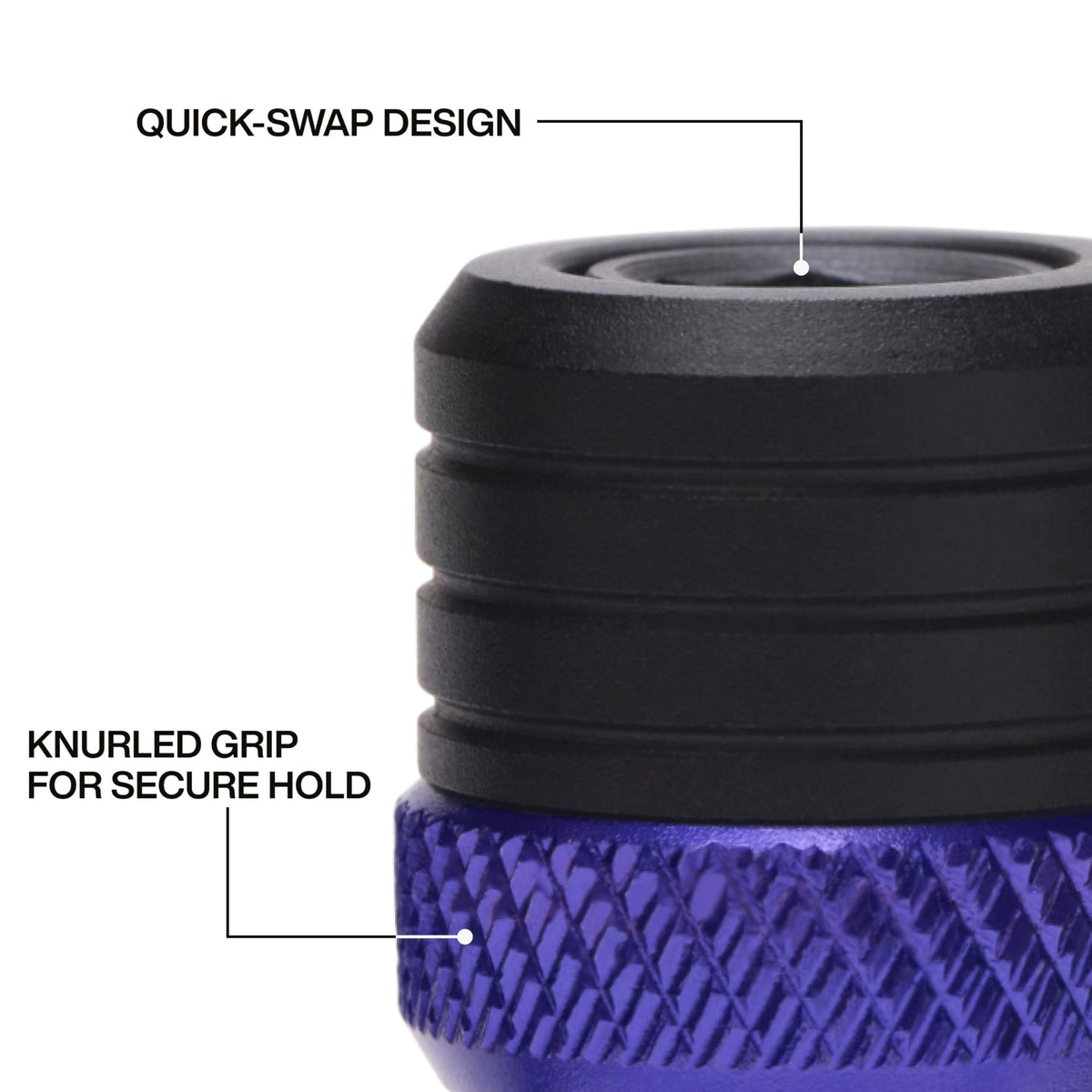 Klein Tools K33850 attaches to belts for secure portable bit storage