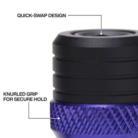 Klein Tools K33850 attaches to belts for secure portable bit storage