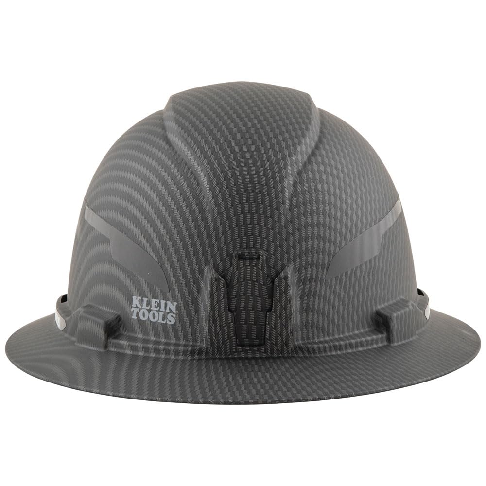Klein Tools KARBN padded sweatband close-up for all-day comfort.