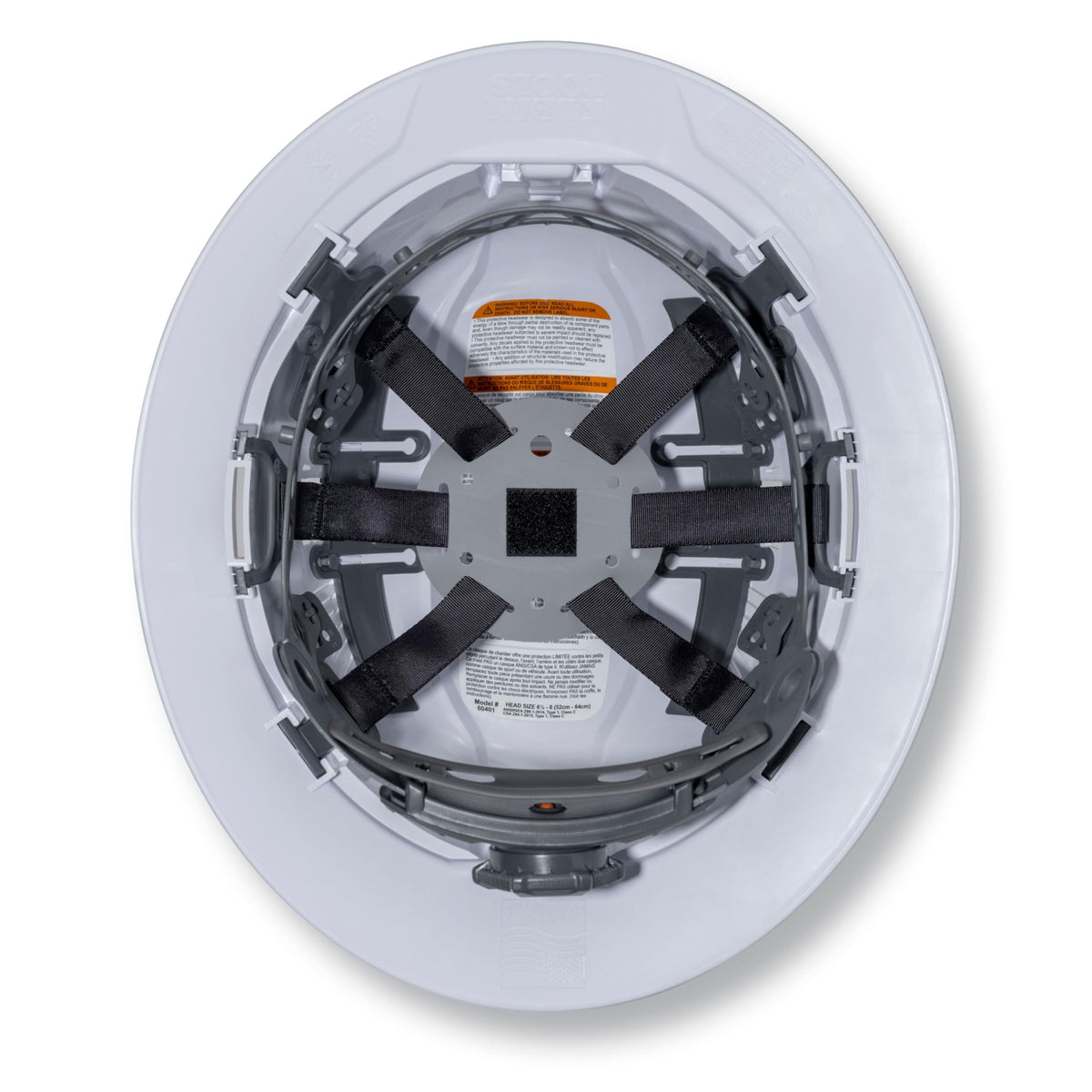 Klein Tools KARBN suspension-pivot positions the neck for all-day comfort.
