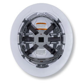 Klein Tools KARBN suspension-pivot positions the neck for all-day comfort.