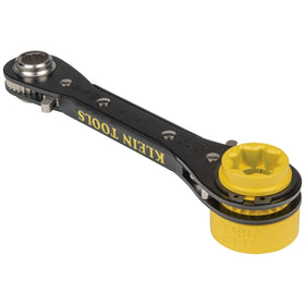 Compact Klein Tools KT155T design fits in tool belt for on-site tasks.