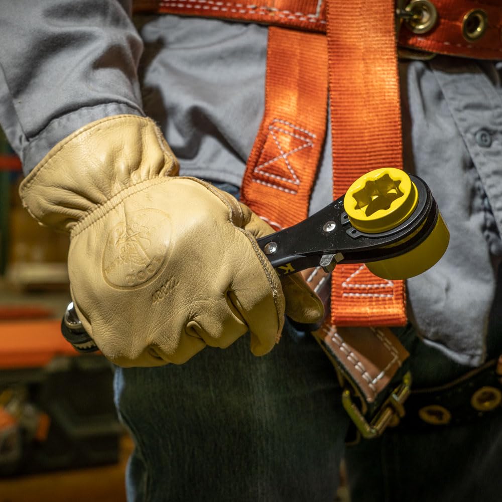 Klein Tools KT155T hex sizes include 9/16 inch and 3/4 inch.