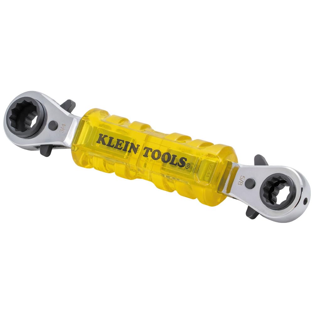 Klein Tools KT223X4-INS four sockets in one wrench for versatile electrical maintenance