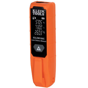 Klein Tools laser distance measure with compact design for easy pocket carry.