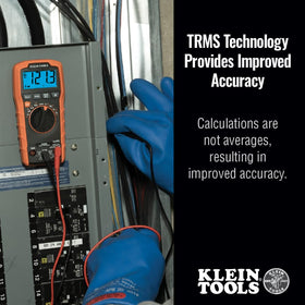 Klein Tools MM420 TRMS accuracy for dependable readings.