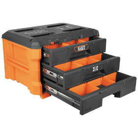 Klein Tools MODbox lid view for quick inventory checks.