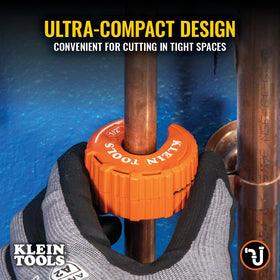 MODbox-compatible case attachment shows organized storage for Klein Tools cutters