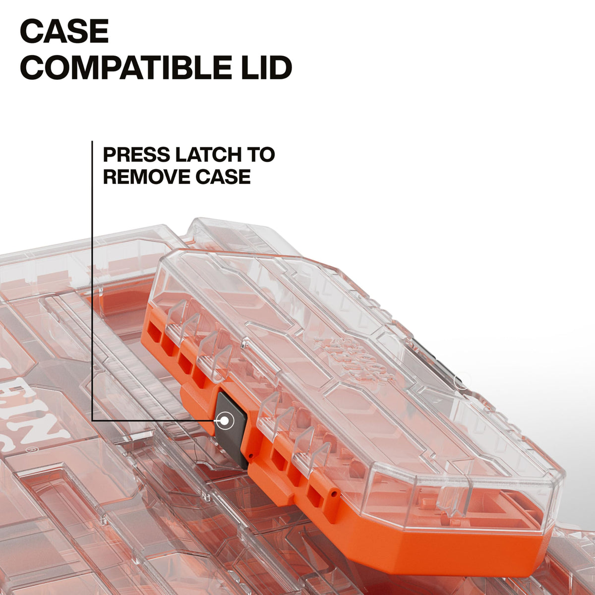 Klein Tools MODbox case-compatible lid integrates with other modules