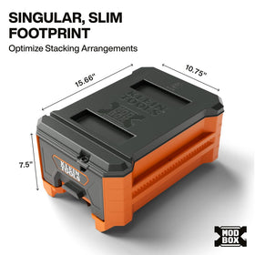 Klein Tools MODbox dividers included for customizable tool organization
