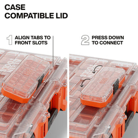 Klein Tools MODbox IP65 protection shields contents from dust and moisture