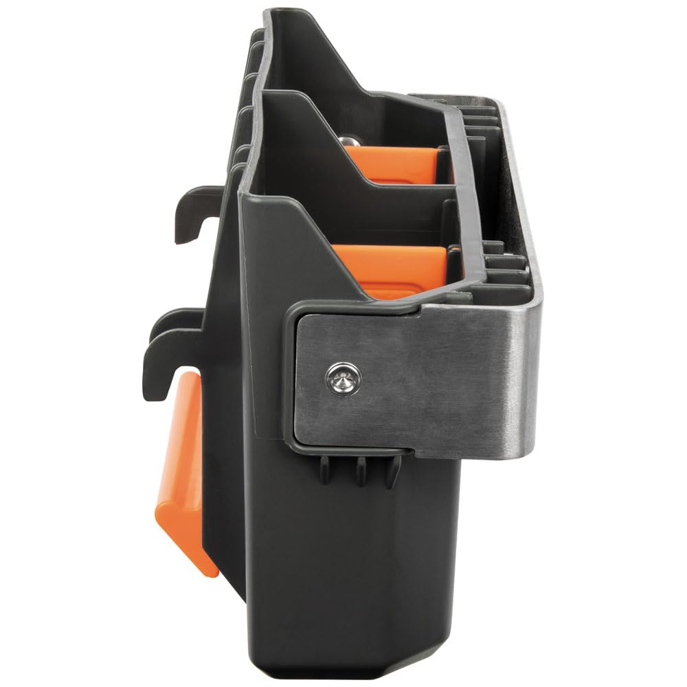 Klein Tools MODbox organized compartments keep essential tools upright and ready.