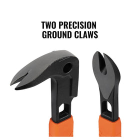 Klein Tools nail dimpler exposes embedded nails for easy removal.