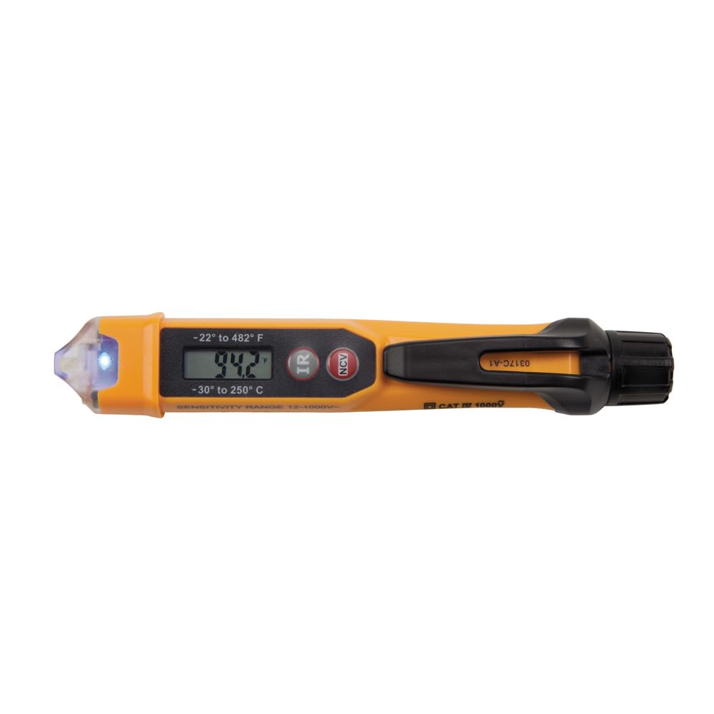 Klein Tools NCVT-4IR designed for HVAC tasks for quick, safe checks.