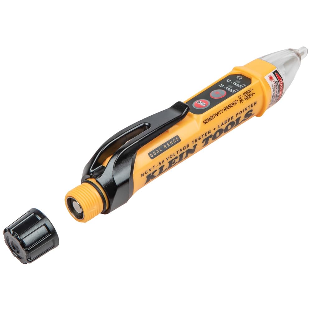 Klein Tools NCVT-5A CAT IV 1000V rating supports safe professional use.
