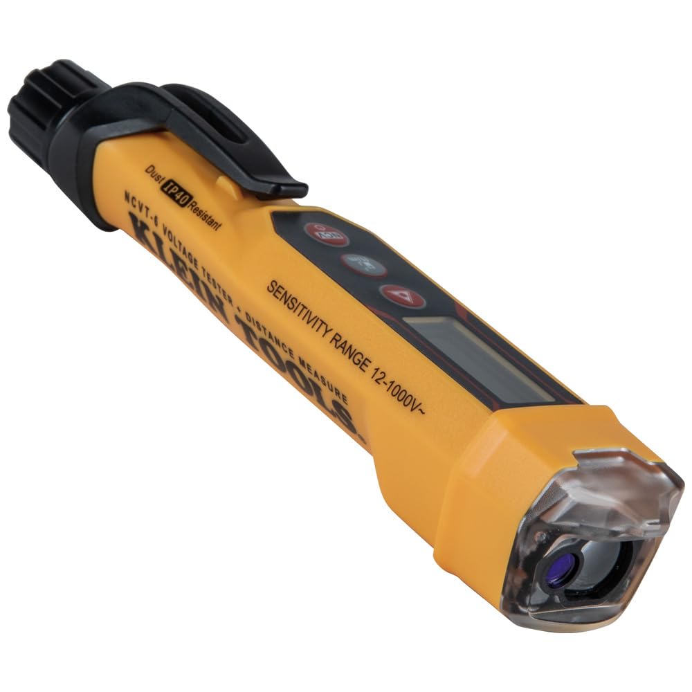 Klein Tools NCVT-6 non-contact volt tester for quick, safe voltage checks on live wiring