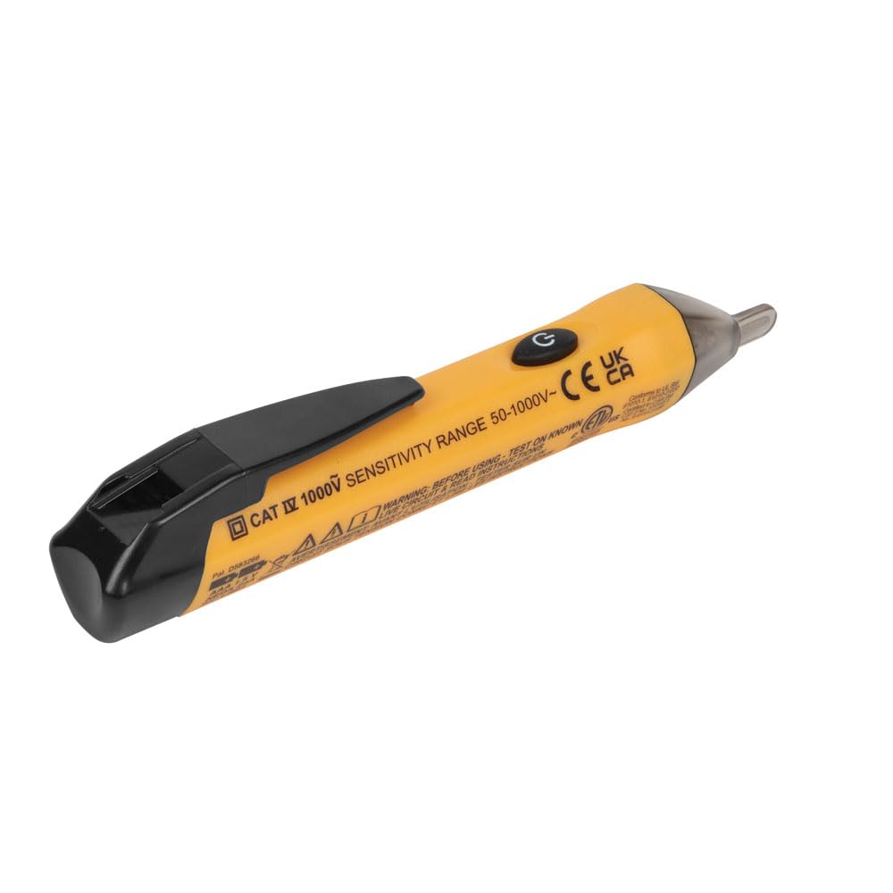CAT IV 1000V safety rating on Klein NCVT1P tester