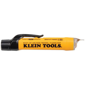 Klein Tools NCVT3P tester used for outlets, switches, fixtures