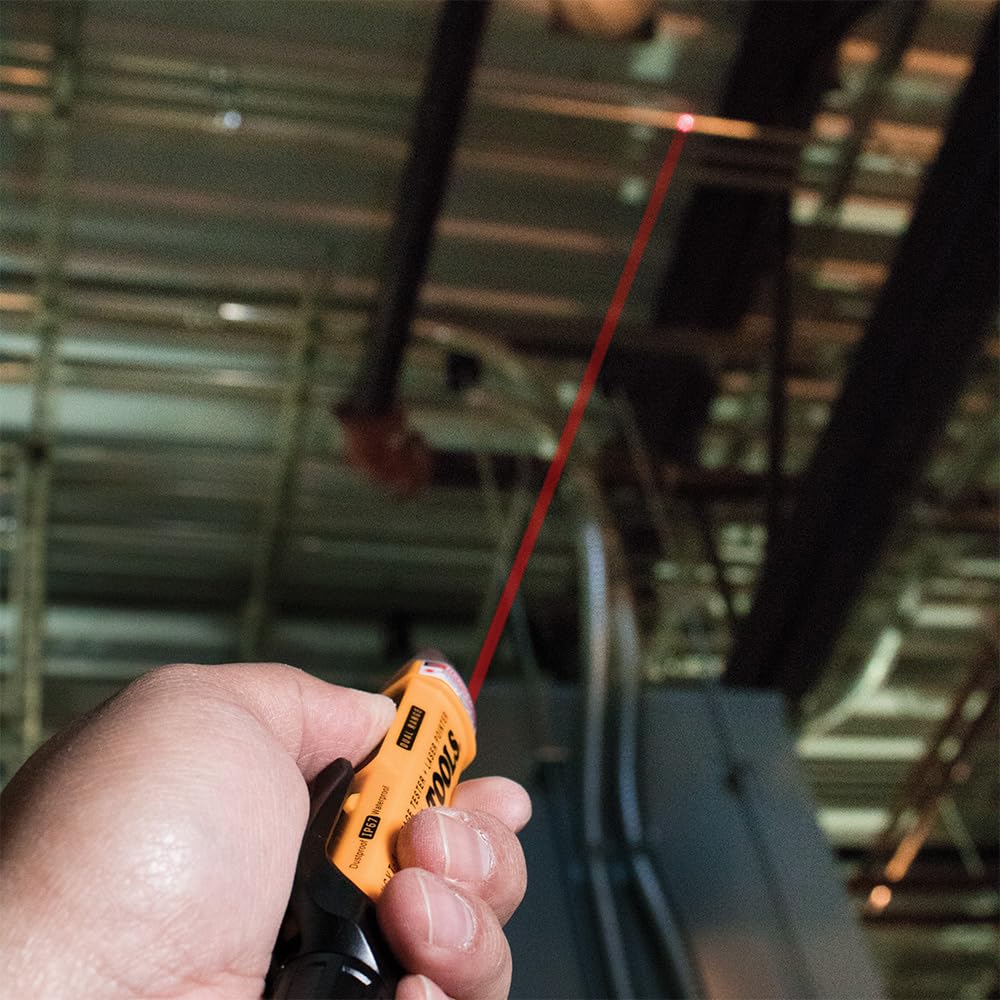 Klein Tools NCVT-5A bright green LED indicator for operation