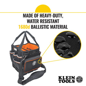 Orange interior to locate tools quickly
