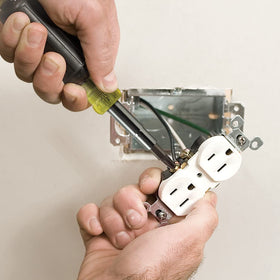 Phillips bits 1 and 2 for common screw tasks in Klein Tools kit