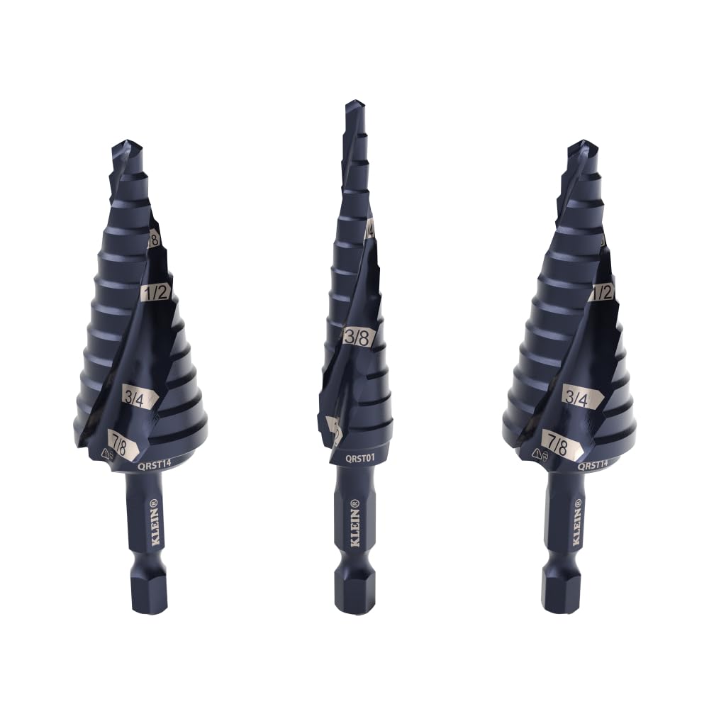 Klein Tools QRST2S packaging highlighting durable aluminum titanium nitride coating for longer bit life