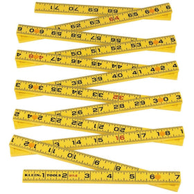 Klein Tools 911-6 features red center markings every 16 inches for reference.