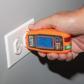 Klein Tools RT250 bright LEDs indicate wiring status at a glance