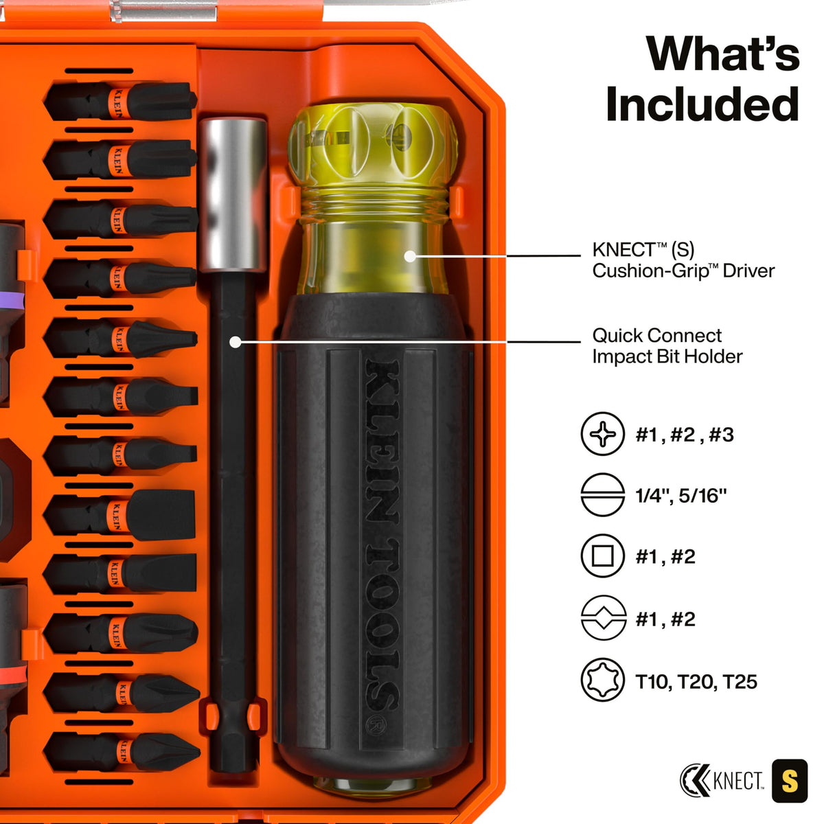 SAE and metric sockets from Klein Tools cover universal sizing for projects