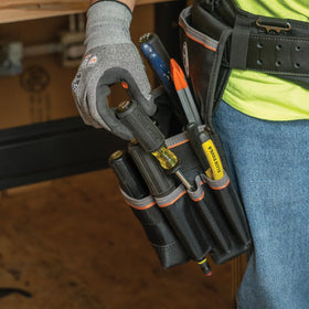 Holding function keeps screws in place on the Klein Tools driver