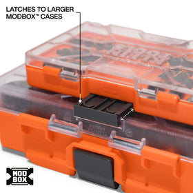 Klein Tools secure pivot bit storage prevents bit loss during work