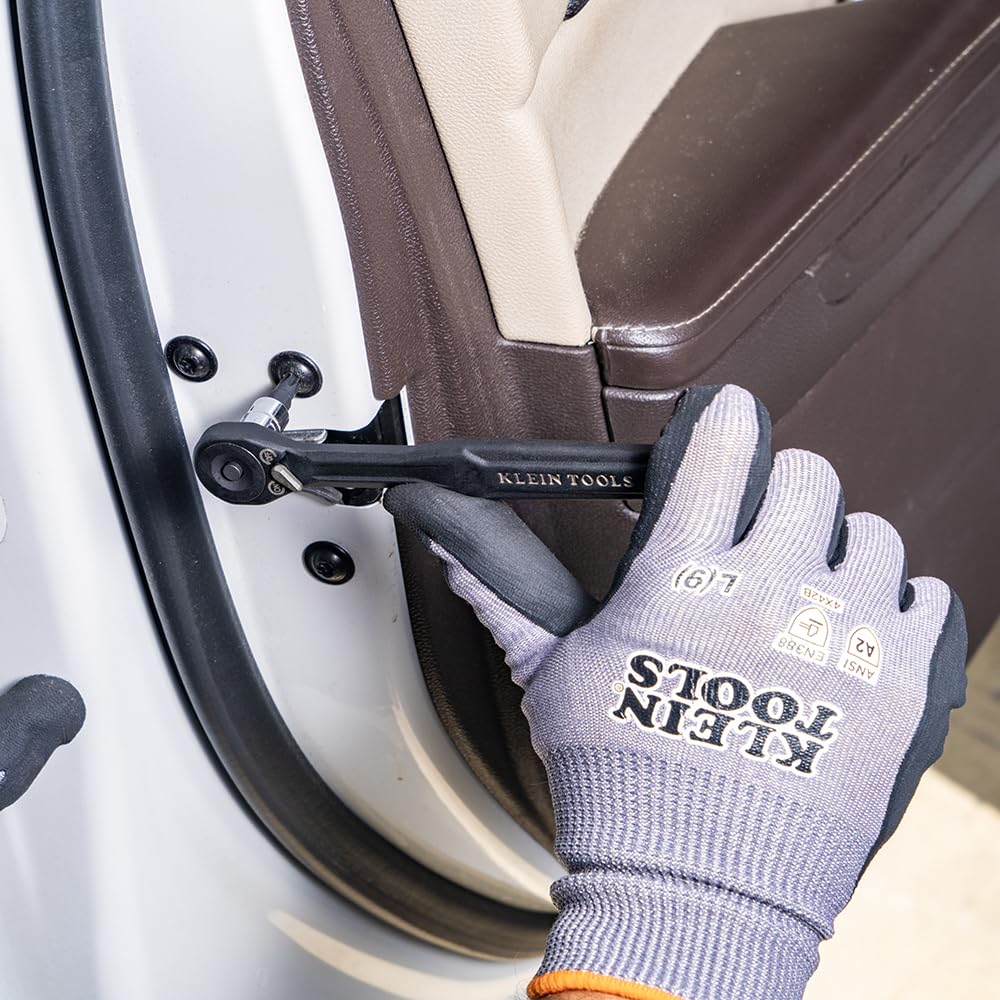 Klein Tools bold size markings speed quick selection during work.