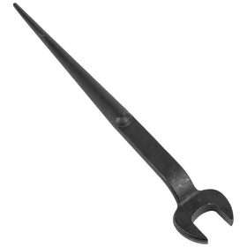 Klein Tools spud wrench 3212 close-up on heavy nut alignment