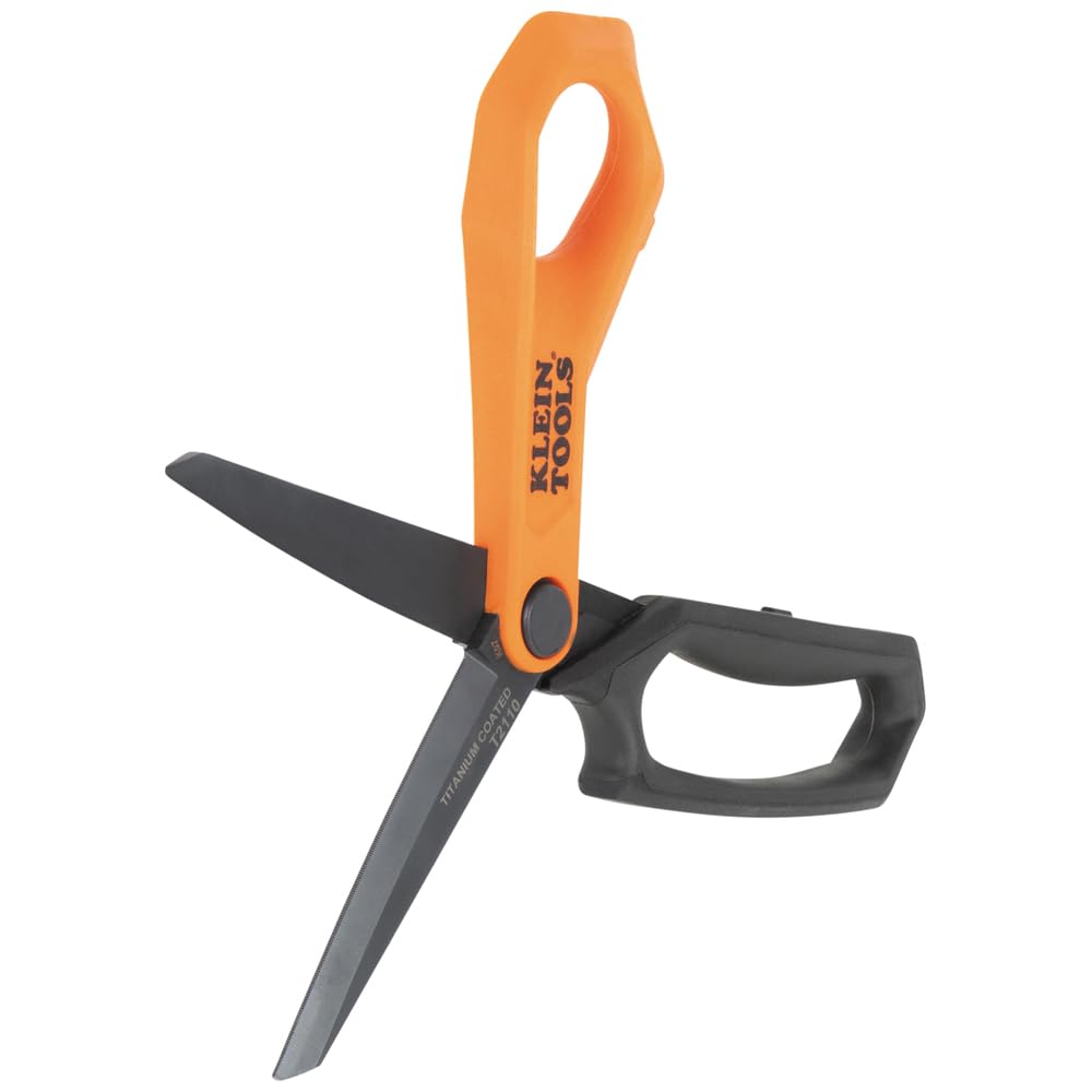 Klein Tools T2110 heavy-duty cutting capability for sheet metal and tough materials.
