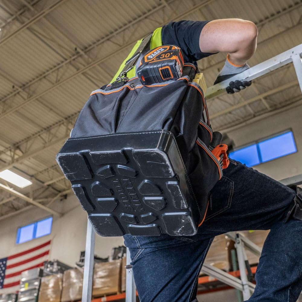 Compact 10-inch tote designed for tradespeople