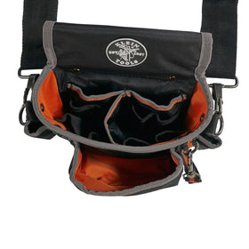 Klein Tools Tradesman Pro Tool Pouch ideal for carrying tools and job-site consumables.
