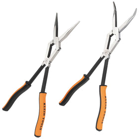 Klein Tools 71402 two-to-one rivet design enables quick jaw action.