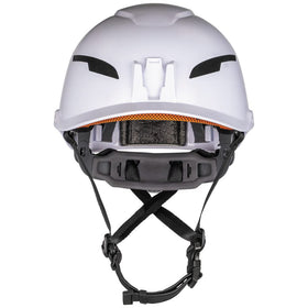 Klein Tools universal slots accept hearing protection and shields