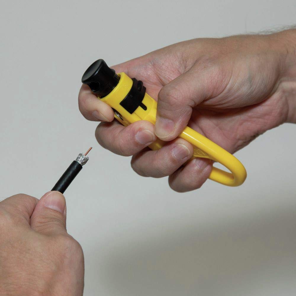 Klein Tools VDV002-818 universal F connectors 6-pack ready