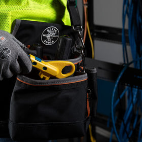 Klein Tools VDV110-295 RG6Q compatibility supports versatile cabling.