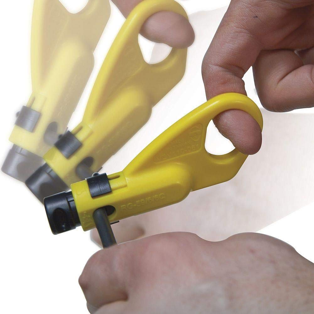 Klein Tools VDV110-061 two-level coax prep for common sizes