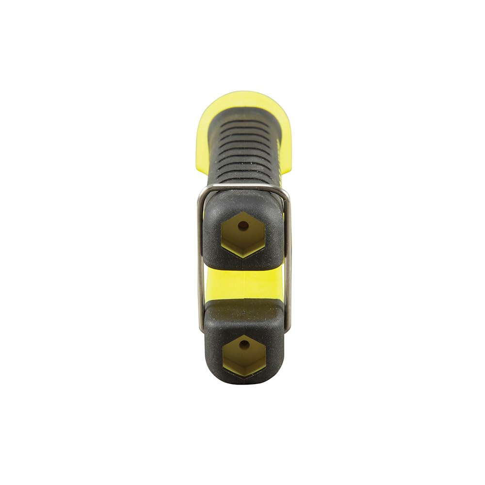 Klein Tools VDV211-100 integrated leverage aids F-connector installation in tight spots.