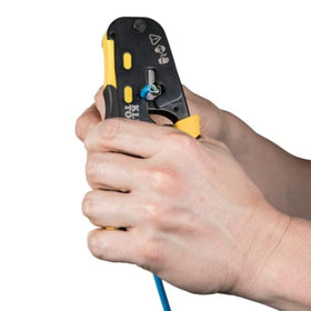 Klein Tools VDV226-110 supports 4, 6, and 8 position modular connectors