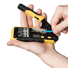 Klein Tools VDV226-110 full ratchet ensures complete termination every time
